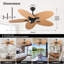 Ventilateur de plafond 52 pouces Tropical