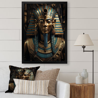 Égypte, mystères anciens Pharaon I, art mural sur toile Égypte