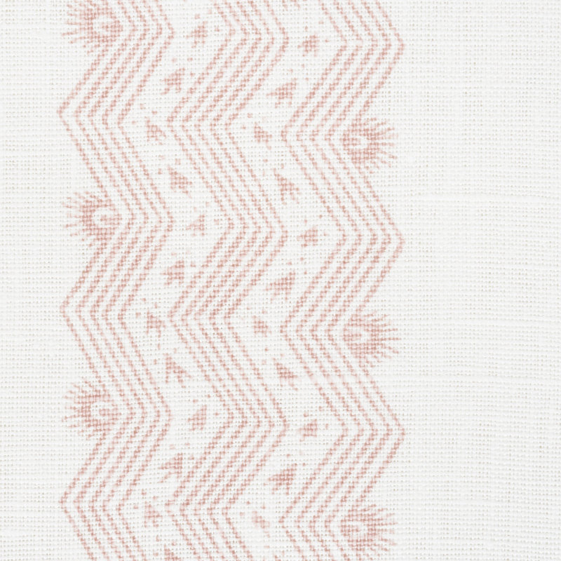 Tissu à rayures Nauset, Rosé