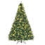 Sapin de Noël artificiel illuminé 7 pi avec branches réalistes, 700 lumières DEL blanc chaud et 2154 pointes
