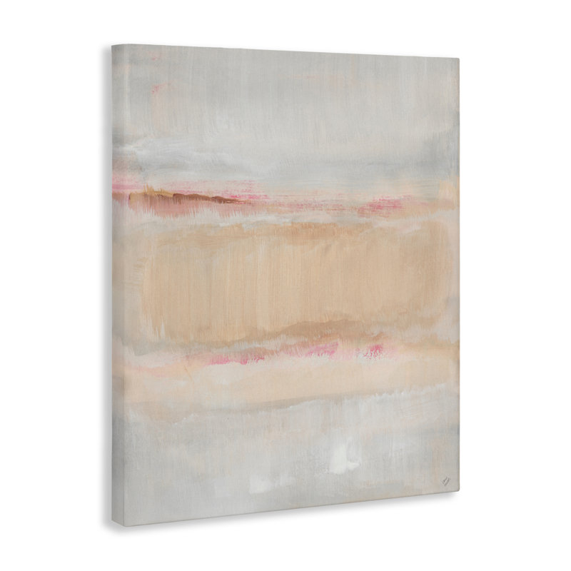 Toile «Restful Misty Landscape», conception par Lanie Loreth, H 20 po x l 16 po