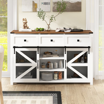 Buffet 55 po avec 3 tiroirs Alston