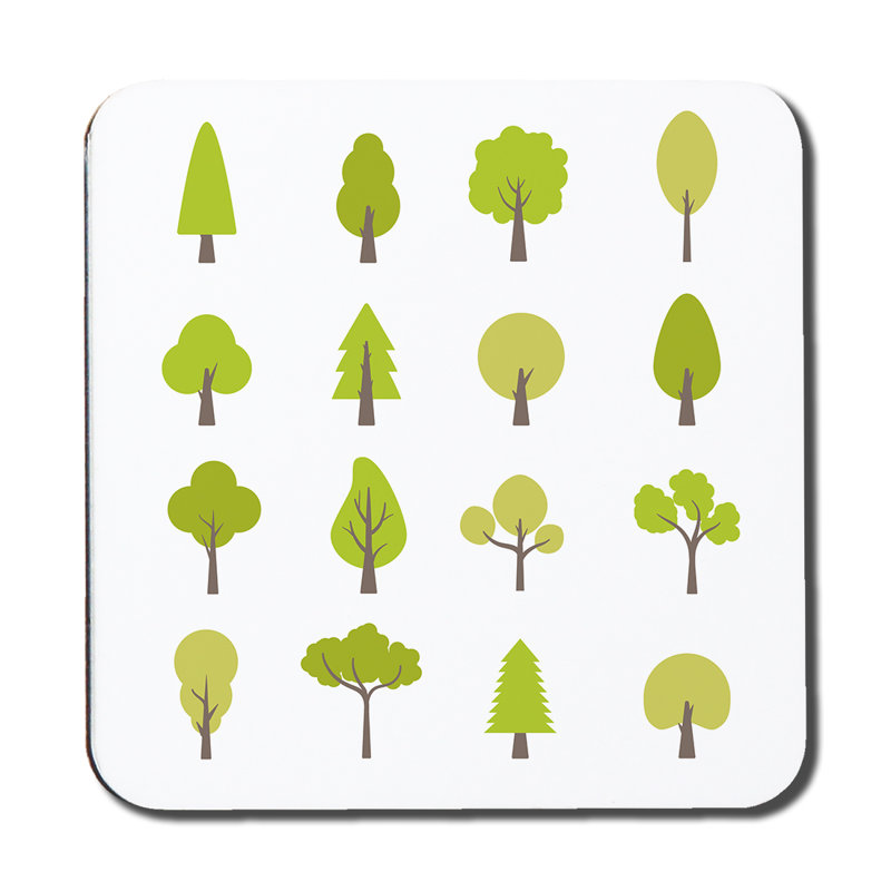 Dubey Square 6 Piece Coaster Set