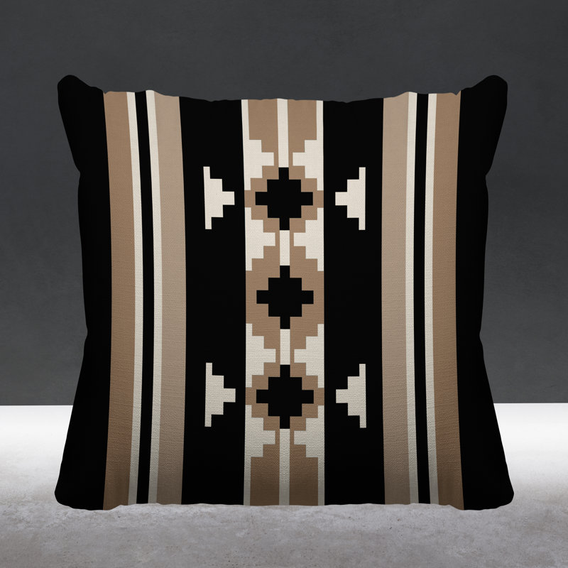 Coussin intérieur / extérieur Sakari, L 17 po x H 17 po, Beige