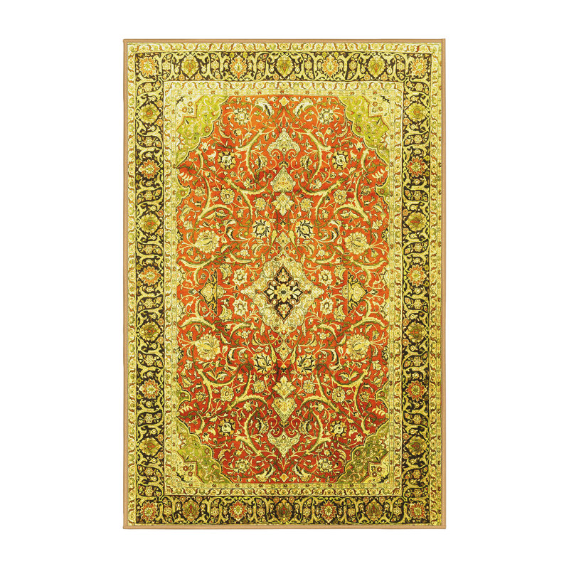 Anatasia Washable Oriental Indoor Rug, Rectangle 4' x 6'