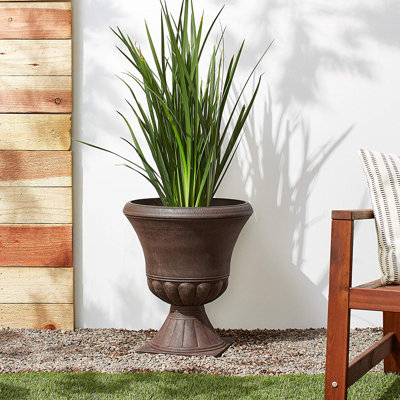 Pot de fleurs en composite urn Amboise