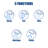 Handheld Shower Head 1.8 GPM GPM