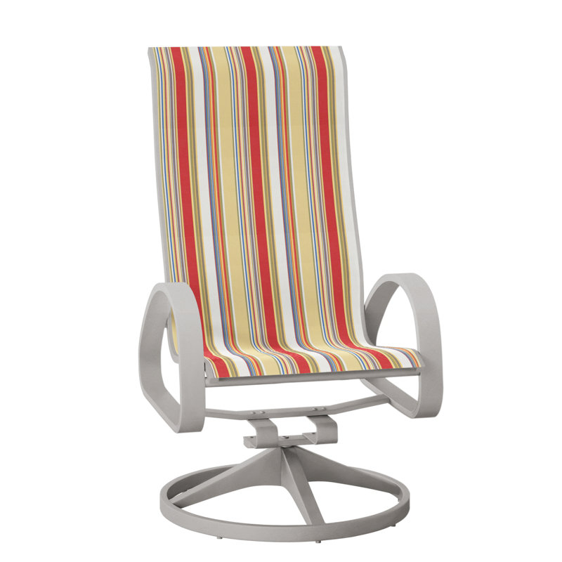 Aruba 1 Outdoor Dining Armchair, Fiesta, Textured Warm Gray