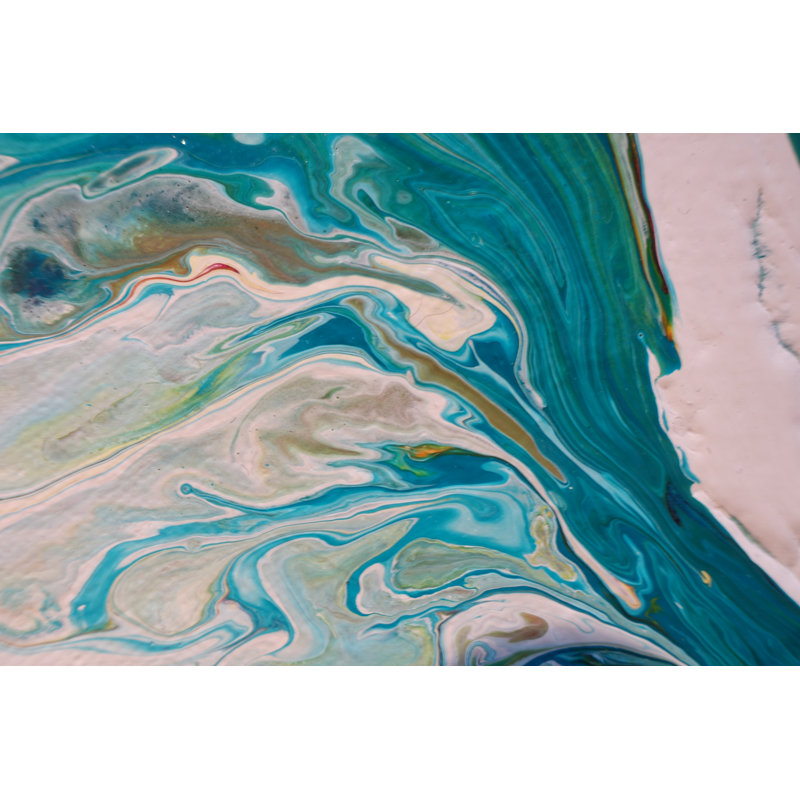 'Alluvium' - Wrapped canvas Painting Print