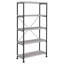 Bibliothèque de style industriel à 4 tablettes avec charme rustique et design polyvalent-700803868