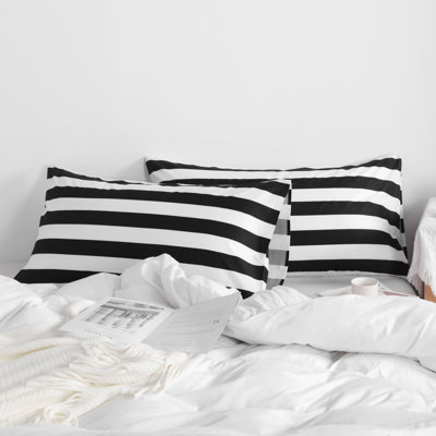 Microfiber Envelope Closure Print Pillowcases