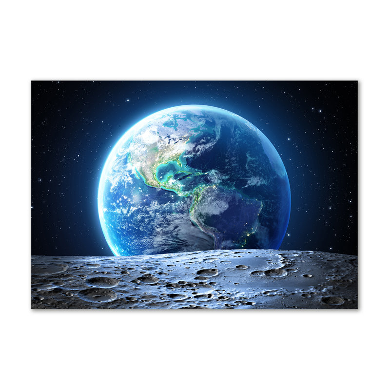 Planet Earth - Wrapped Canvas Print