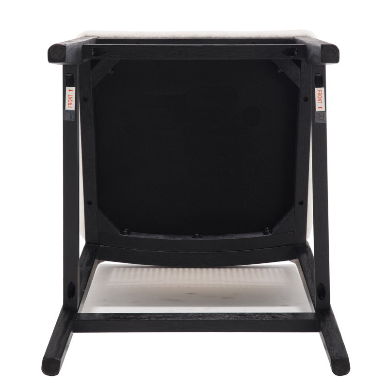 Rustic-Chic Counter Stools With Wicker Backrests And Wide Seats For Kitchen Islands And Bar Counters Set Of 2