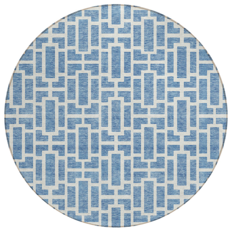  Maliana Area Rug, Round 8'