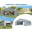 22.5 FT x 20 FT Heavy Duty Anti-Snow Carport with Spacious Aluminum Frame-105532795