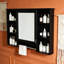 Armoire de salle de bain 3 en 1, armoire à pharmacie murale 42 po avec tablette réglable et porte à fermeture en douceur