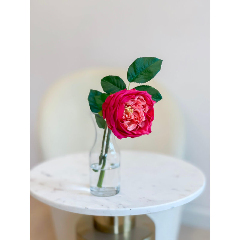 Faux English Rose Floral Arrangement