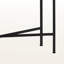 Table d'appoint à 1 tiroir au fini taupe avec pattes en métal noir H 32,25 po x l 42,24 po x P 11,79 po-1459099797