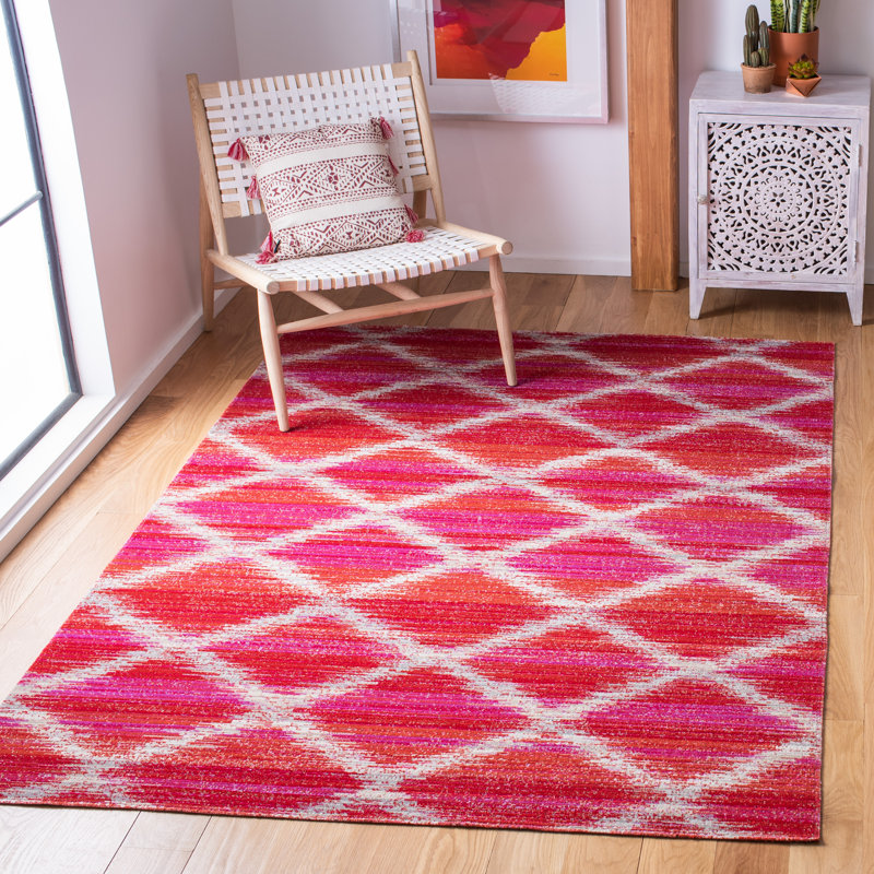 Alpert 200 Performance Geometric Indoor/Outdoor Area Rug, Rectangle 9' x 12'