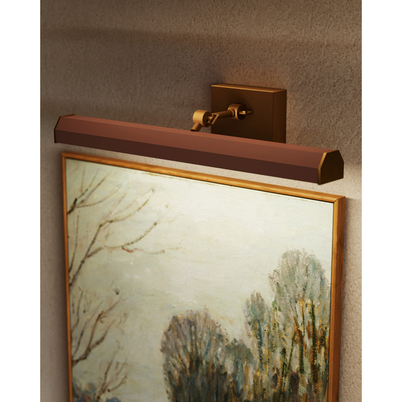 Gemma Wall Mounted, Vintage Brass/Burgundy