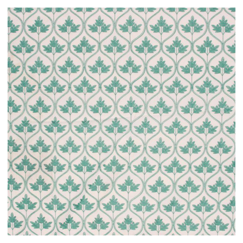 Tissu palmetto Suite, Aigue-marine