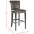 Bowie Upholstered Counter Stool with Solid Wood Frame