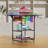 46.5" x 19.7" Foldable Craft Table with Wheels