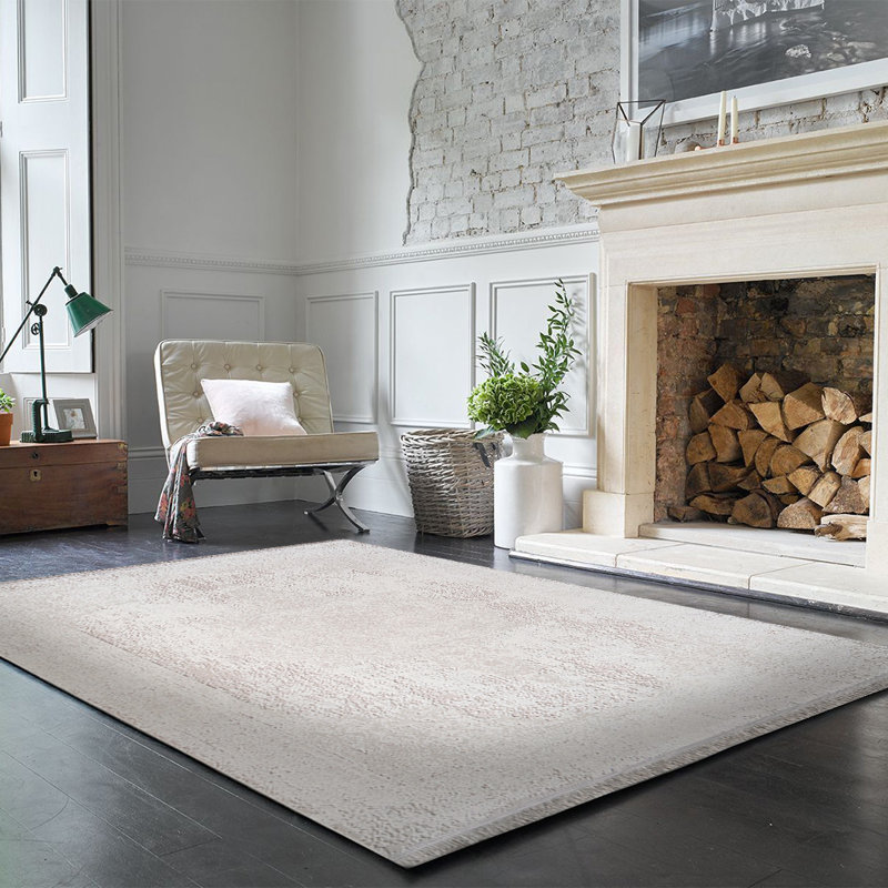 Tapis rectangulaire en coton Teresia, Rectangle 3 pi 4 po x 6 pi 3 po