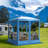 6FTx6FT Screen Room with Mosquito Netting, Hub Tent Instant Screened Canopy with Carrying Bag and Ground Stakes-105122751