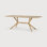 X Solid Oak Dining Table