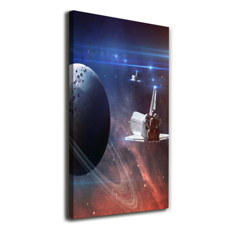 Spacecraft - Wrapped Canvas Print