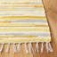 Tapis en coton tissé à la main Burkett-19403910