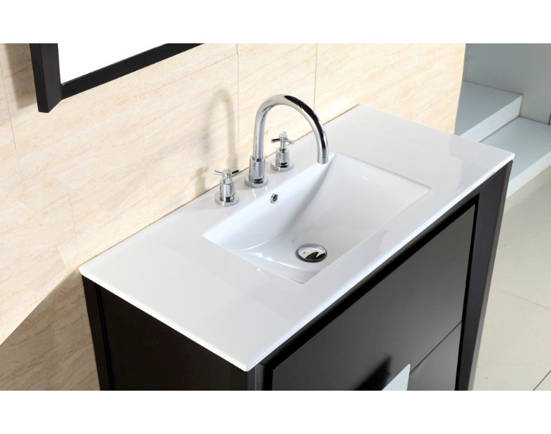 Brescia 36'' Single Bathroom Vanity with Ceramic Top