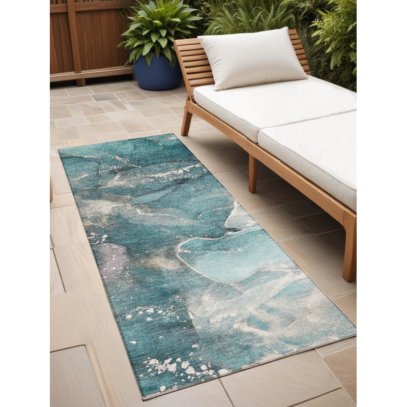Tapis de couloir d'extérieur 8 pi