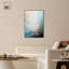 Art mural abstrait bleu de la mer bleue de Punta Cana par Art Remedy-102530213-102530219