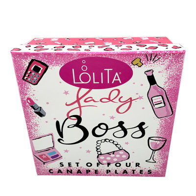 4 Piece Lolita® Lady Boss Canape Plate
