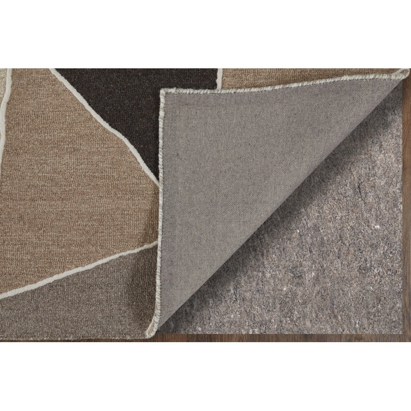 Kimball Transitional Abstract Gray Area Rug, Rectangle 5' x 8'