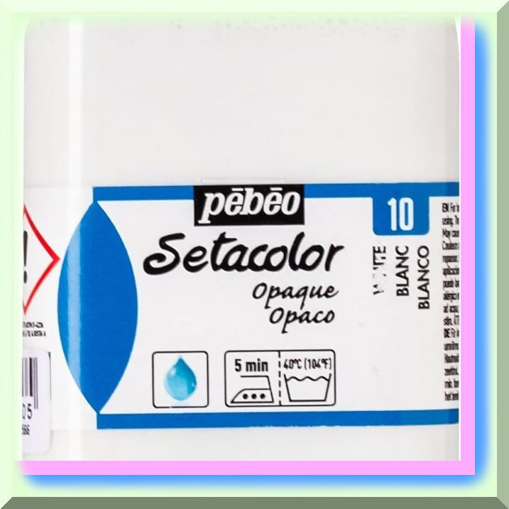 ColorWave Opaque Fabric Paint 250ml White