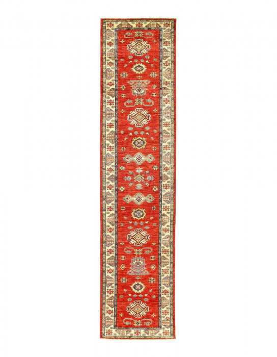 Fine Hand knotted Kazak Runner 2'9"x 11'7"