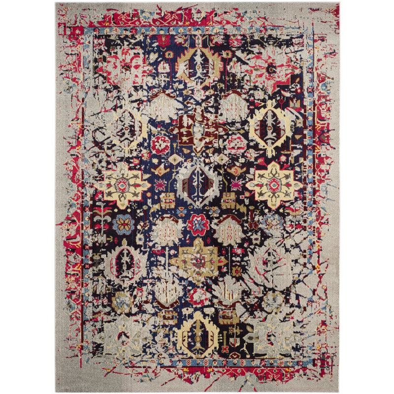Tapis performance oriental Johanna, Carré 6 pi 7 po