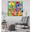 Hand -painted Invisible Tape Acrylic Painting