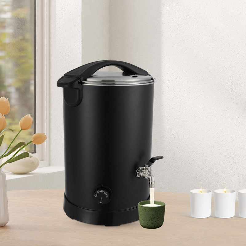 Wax Melter Electric Wax Melting Pot Candle Making Wax Melting Pot Temperature Adjustment With Spoon