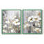 FLORAL Series CDVII - Reproduction encadrée de qualité supérieure - prête à être accrochée - aucun clou requis - aucun clou requis-107998554-107998559