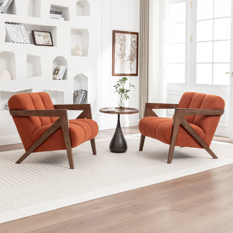 Fauteuil Bula, Orange