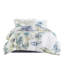 Édredon très grand 100% coton - imprimé tropical et moelleux sans motif coloré-122456232