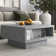 Caomhan Pedestal Coffee Table with Storage