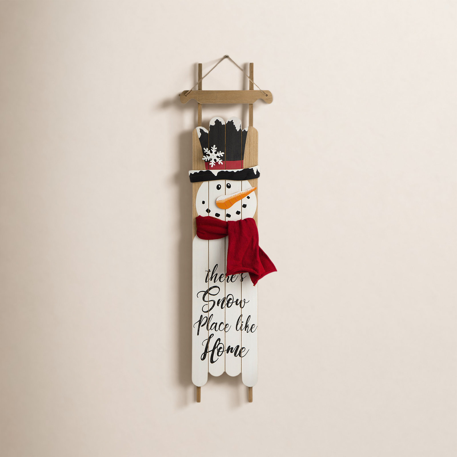 Snowman Porch Sign