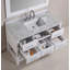 Ensemble de meuble-lavabo de salle de bain simple avec miroir 48 po Kanode-1776221408