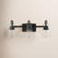 Éclairage pour salle de bain 3 lumières Kesia en noir-70337296-119772179-119772177