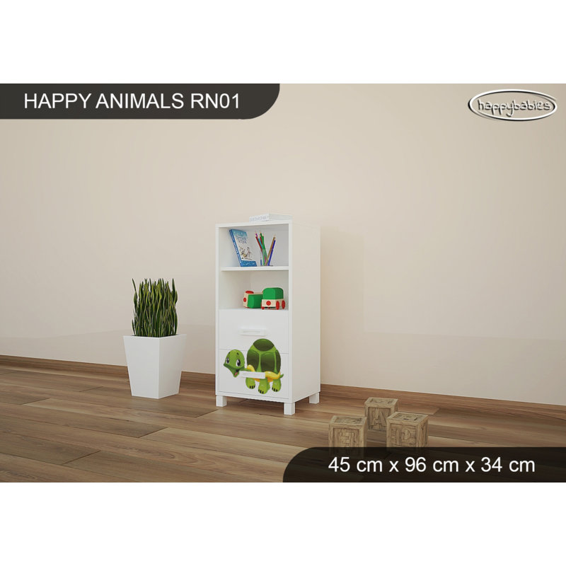 45Cm Kids Bookcase, White